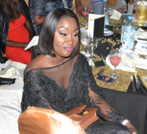 La styliste Ndeye Fatou Sy de DIODIO COUTURE qui a habillé les hôtesses de la 14 eme éditions des Cauris d'or 2018.