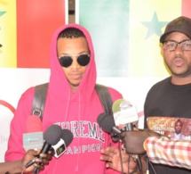 Les images de l'arrivée du Nigerian Tenko à l'AIBD pour son concert du 14 avril au monument de la renaissance avec RAKHOU PROD.
