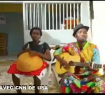 L'artiste Demba guissé reçoit la visite de la télévision Américaine CNN