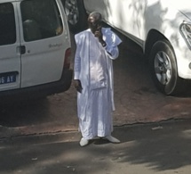 Arrêt sur images le ministre conseiller Serigne Mbacké Sakho en ville.