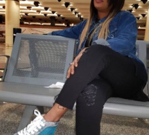 Aéroport international Blaise Diagne: En partance pour le Canada Titi Bari Bagasse, étale sa…