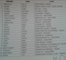 Urgent: Les 23 Lions pour le Mondial 2018