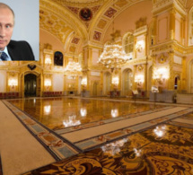 Vidéo : Kremlin, palais présidentiel russe, de l’or sur tous les murs. Regardez !