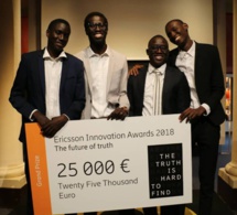 "Ericsson innovation Awards 2018": le Sénégal avec la startup Ownlabs remporte le 1er prix devant les Etats-Unis, la Chine et l’Inde