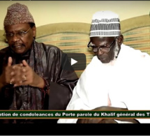 Visite de Serigne Pape Malick Sy à Touba chez Serigne Mountakha