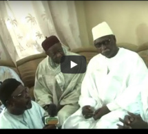 Visite de Serigne Babacar Sy Mansour à Touba chez Serigne Mountakha Mbacké