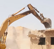 Vidéo Pikine : Des maisons situées près l’arène nationale détruites…Regardez