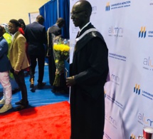 Saër Samb, le fils de Khadim Samb, décroche son Baccalauréat en sciences infirmières à l’Université de Moncton au Canada