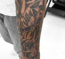 Noah, Fils de Khalilou Fadiga , montre son dernier tatouage dédie à sa petite sœur Naoel et …