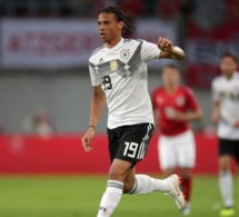 Le joueur allemand Leroy Sané réagit mieux que Rabiot à sa non sélection pour le Mondial 2018
