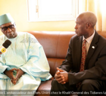 Dialogue entre les religions et confréries, lutte contre le Terrorisme: L'ambassadeur des USA et Serigne Mbaye Sy Mansour délivrent un message de paix universel