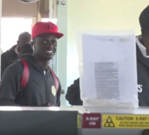 Match amical : Arrivée des Lions à Osijek, en Croatie