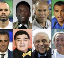 Mondial-2018: de Pelé à Zidane, le onze de légende