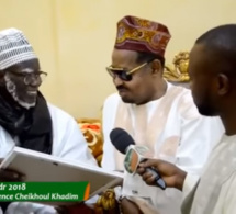 Vidéo: Leylatoul Qadr Touba: Ameth khalifa Niass chez Serigne Mountakha Mbacké