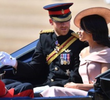 Meghan Markle et le prince Harry rayonnent à peine revenus de leur lune de miel, arrivent à l’anniversaire de la Reine