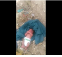 VIDEO: Un bébé jeté dans les poubelles: Acte de barbaries comment peut - on faire ça à un bébé. REGARDEZ