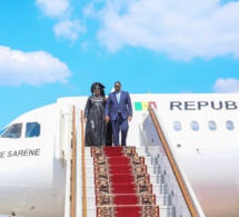 Coupe du monde 2018 en Russie: Macky Sall est arrivé aujourd’hui avec Marieme Faye Sall