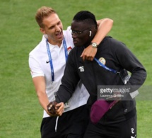 Pologne Vs Sénégal: Les premières images au Stade, Kara Mbodji en toute complicité avec son coéquipier Lukasz Teodorczyk Anderlecht