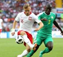 Kalidou Koulibaly en action Pologne-Sénégal