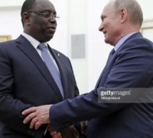 Coupe du monde, Poutine reçoit Macky Sall et félicite les Lions, pour leur victoire contre la Pologne