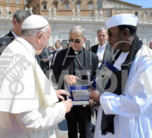 Serigne Mame Mor Mbacké reçu hier par le Pape au Vatican