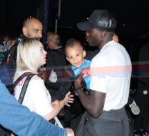 5 photos : Kalidou Koulibaly reçoit la visite de sa femme et son fils