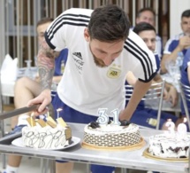Decouvrez Comment Messi a célébré son anniversaire avec l’Argentine en Russie