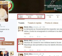Imitation de l’identité visuelle de Macky sur Twitter: la présidence de la République apporte ses précisions