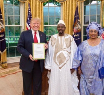 Présentation des lettres de créance de l'ambassadeur Dr. Momar Diop à Washington DC