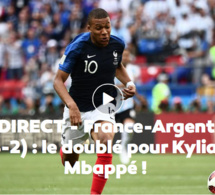 Huitieme de final CDM 2018 France élimine l'Argentine par 4 buts à 3