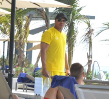 CDM2018: El Hadj diouf a regardé la demi-finale Angleterre Suede dans un hôtel de la place.