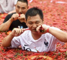 Concours du plus gros mangeur de piments: Un Chinois avale 50 piments en...68 secondes !