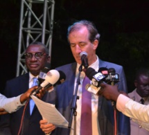 Célébration de la Fête nationale du 14 juillet à Dakar: S.E Christophe Bigot et Sidiki Kaba en toute complicité