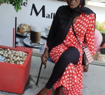 la très charmante journaliste Faty Dieng, une noirceur d’ébène au Maroc…