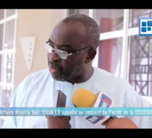 Vidéo-Cissé Lô sur l’affaire Khalifa Sall: "L’Etat du Sénégal a l’obligation de respecter l'arrêt de la Cour de la CEDEAO"