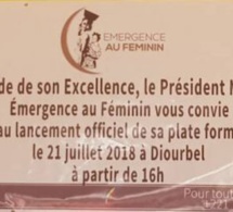 Emergence au féminin: Mise en place du lancement officiel de sa plateforme à Diourbel