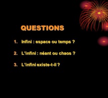 Sciences: L'infini existe-t-il ?