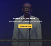Youssou Ndour au Palais 12 de Bruxelles pour le grand bal. REGARDEZ EN CLIQUANT SUR LE LIEN