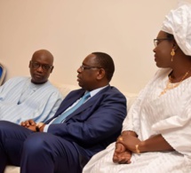 Mariage Momar SECK fils du DG de EUROGERM Amadou Seck, le Président de la République Macky Sall et son fils Amadou , chez le …