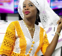 L’animatrice de TFM, Alphie Ba toute ravissante dans sa tenue traditionnelle