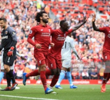 Premier League : Sadio Mané marque deux buts avec Liverpool…Regardez