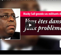 Audio-Macky tance ses partisans: " Vous êtes dans de faux problèmes..."