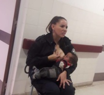 UNE POLICIÈRE ÉMEUT LE PAYS EN ALLAITANT UN BÉBÉ ABANDONNÉ À L’HÔPITAL