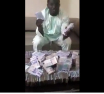Insolite : Balla Gaye 2 exhibe des liasses de billets avec ostentation et se proclame King Big Money