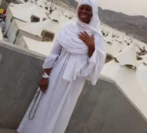 Aby Ndour en mode pèlerinage.