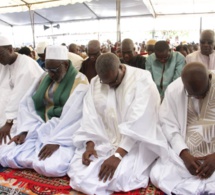 Les images de la prière de la Tabaski à la mosquée Omarienne ce 21 aout.
