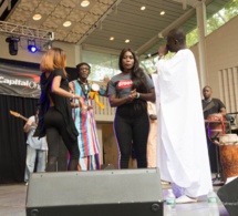 Quand le New African Production présente Pape Diouf au SUMMER STAGE de New York à la place Marcus Gravey. En images
