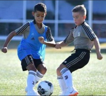 Le fils de Ronaldo s’entraîne avec des jeunes de la Juventus