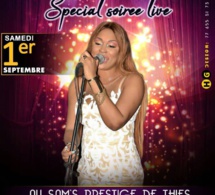 RETOUR EN FORCE DE LA LIONNE: Titi en live ce01septembre au Sams Prestige à Thies.