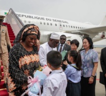 Arrivée du Président Macky Sall en Chine…Tout ce que vous n’avez pas vu en Images